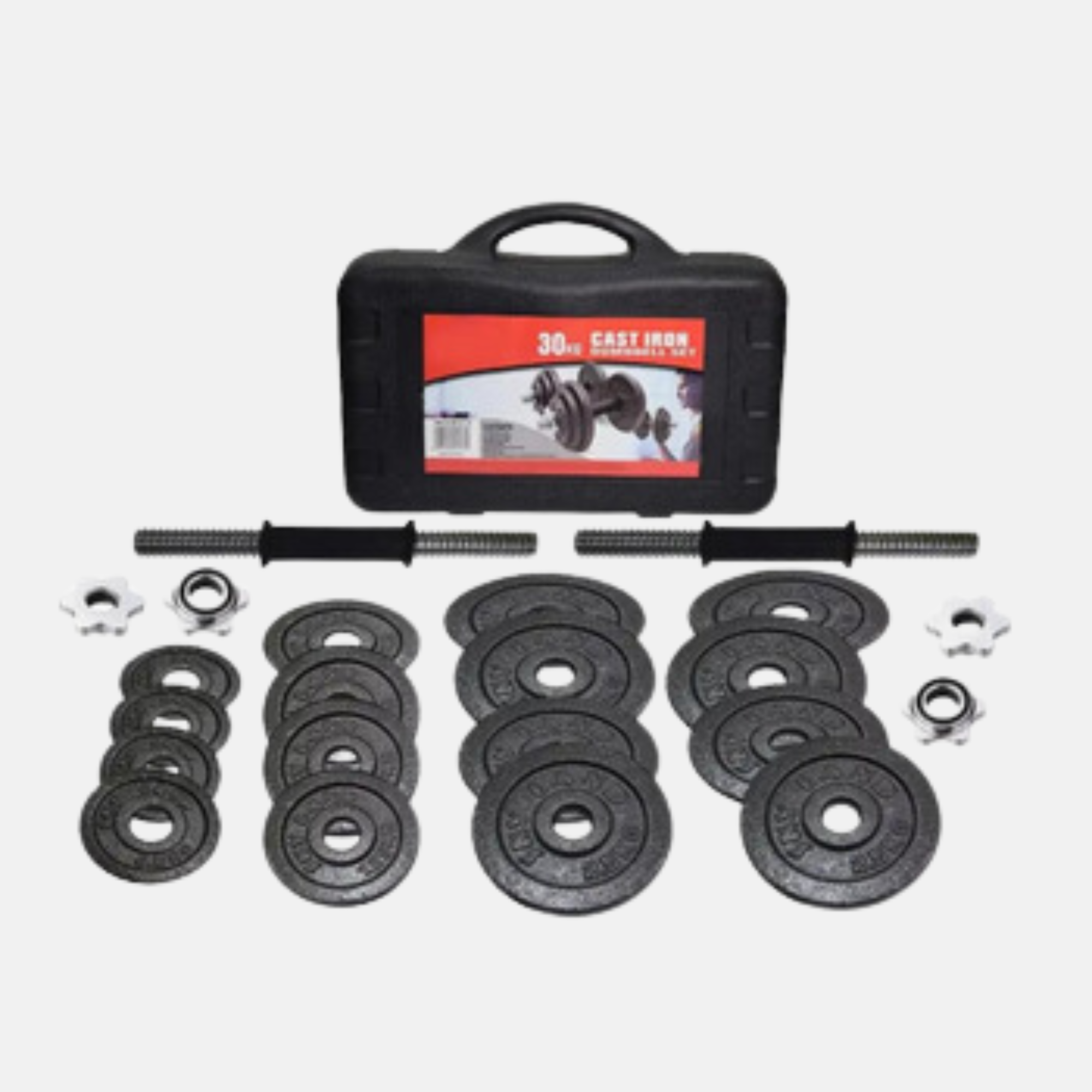 Adjustable Dumbbell & Barbell Set