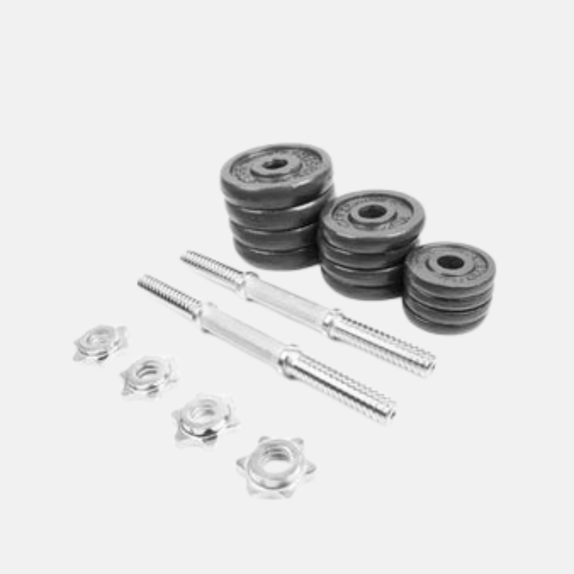 Adjustable Dumbbell & Barbell Set