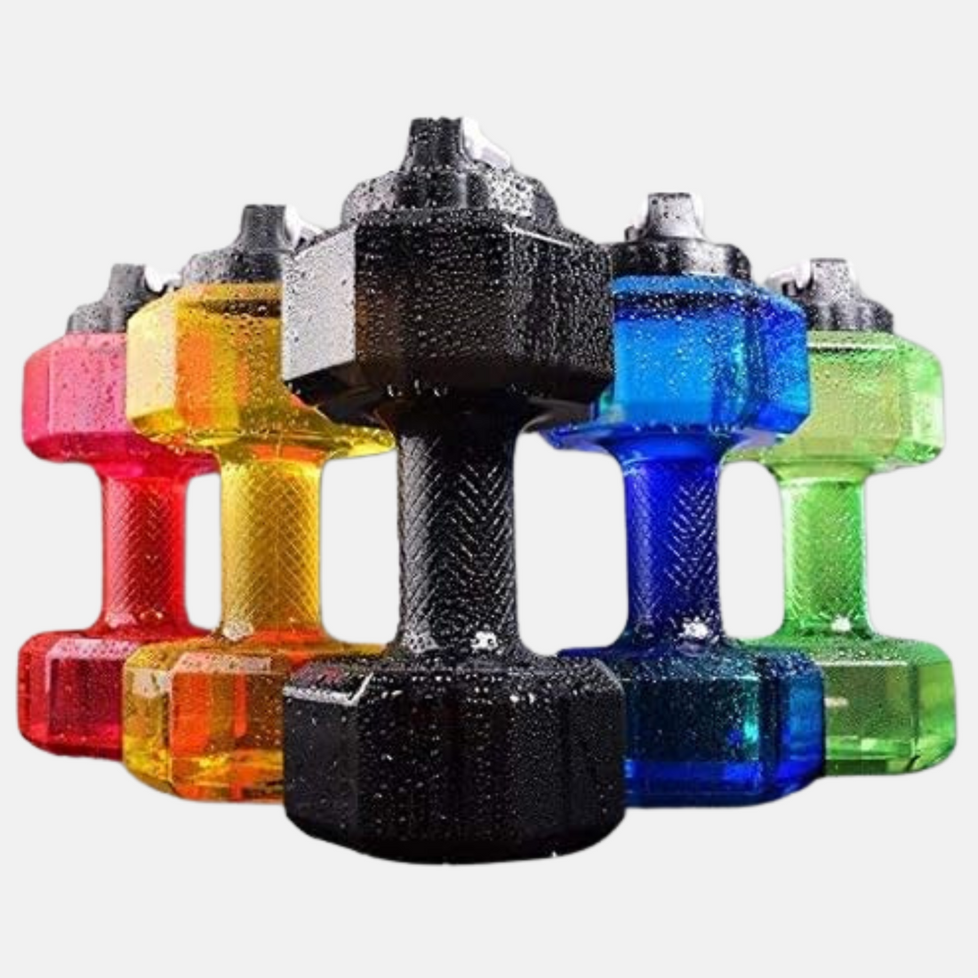 Dumbbell shaped Water Bottle